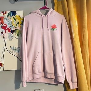 Pink Artist Union Sweatshirt, Medium womens